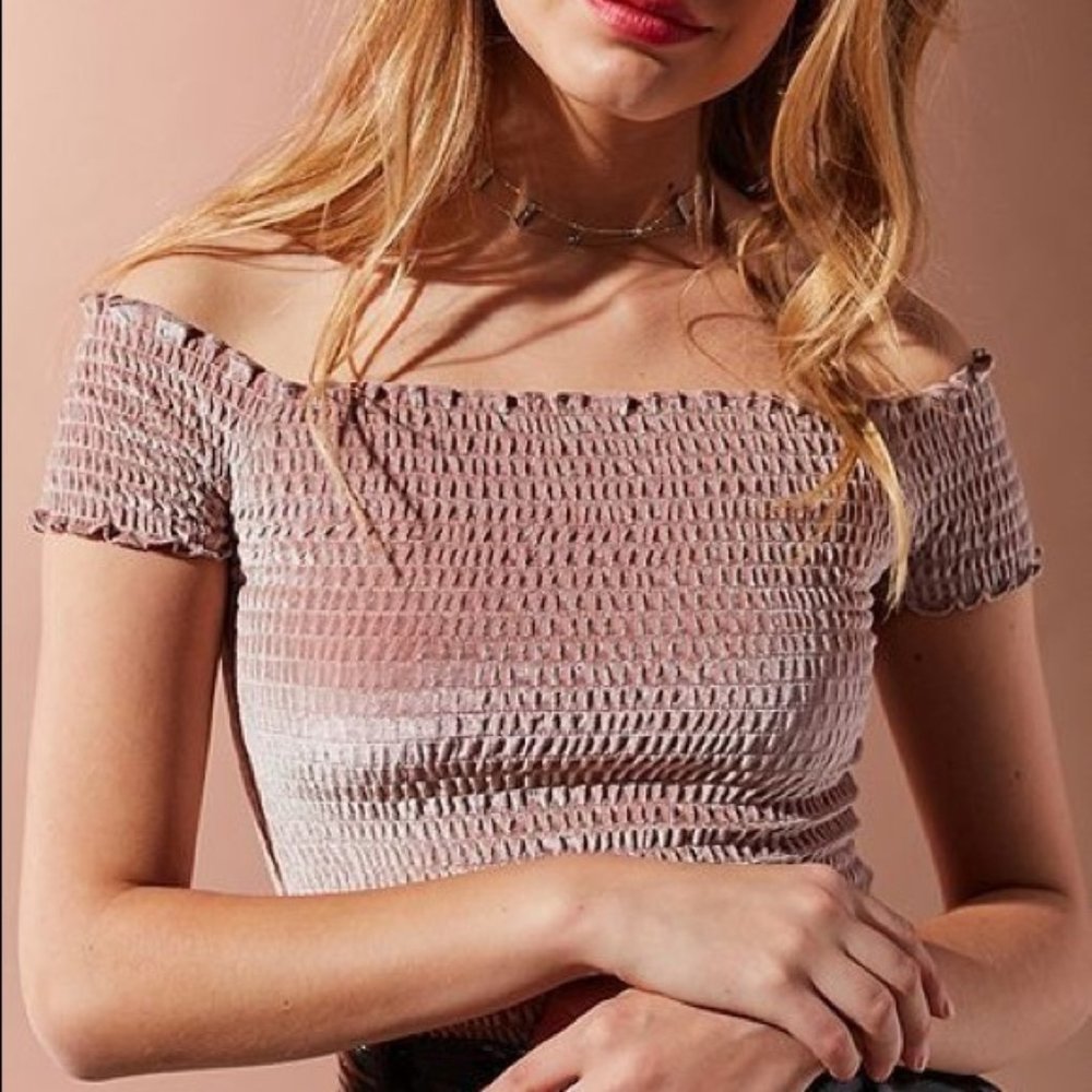 Urban Outfitters Velvet Top